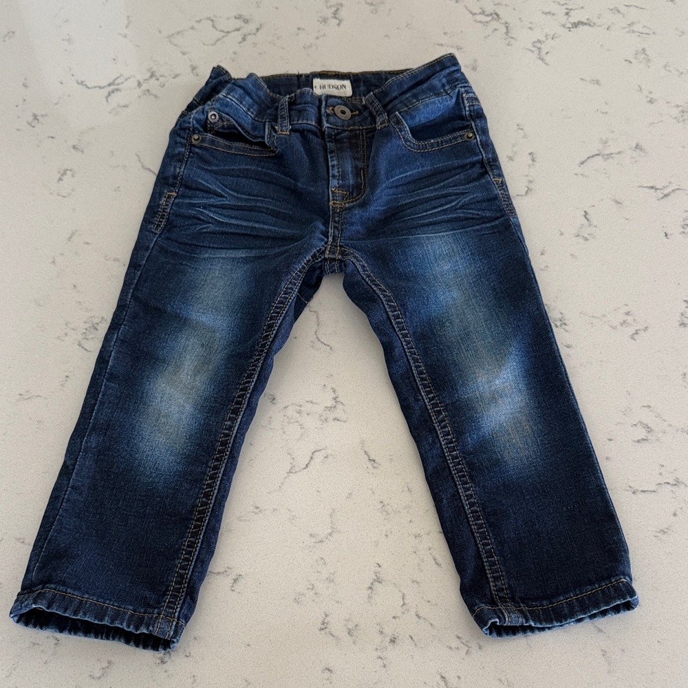 Hudson Toddler Denim Stretchy Skinny Jeans 24 months